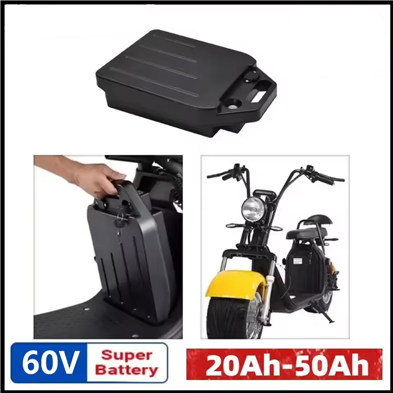 Harley Citycoco 60V 20-40Ah El - 60V 30Ah Electric Scooter Battery incelemesi ve fiyatı