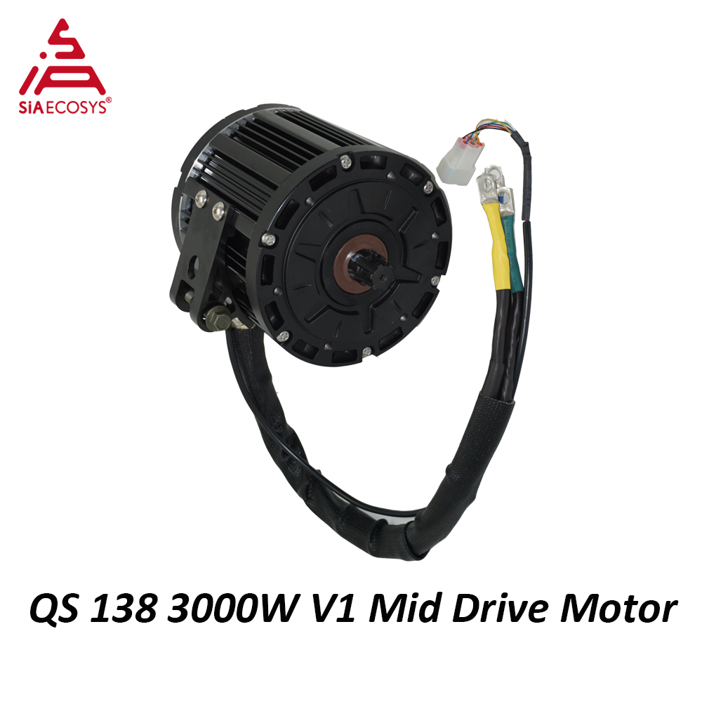 QSMOTOR QS138 3000W 72V 100KPH - Mid Drive Motor Kit 72V 3000W incelemesi ve fiyatı
