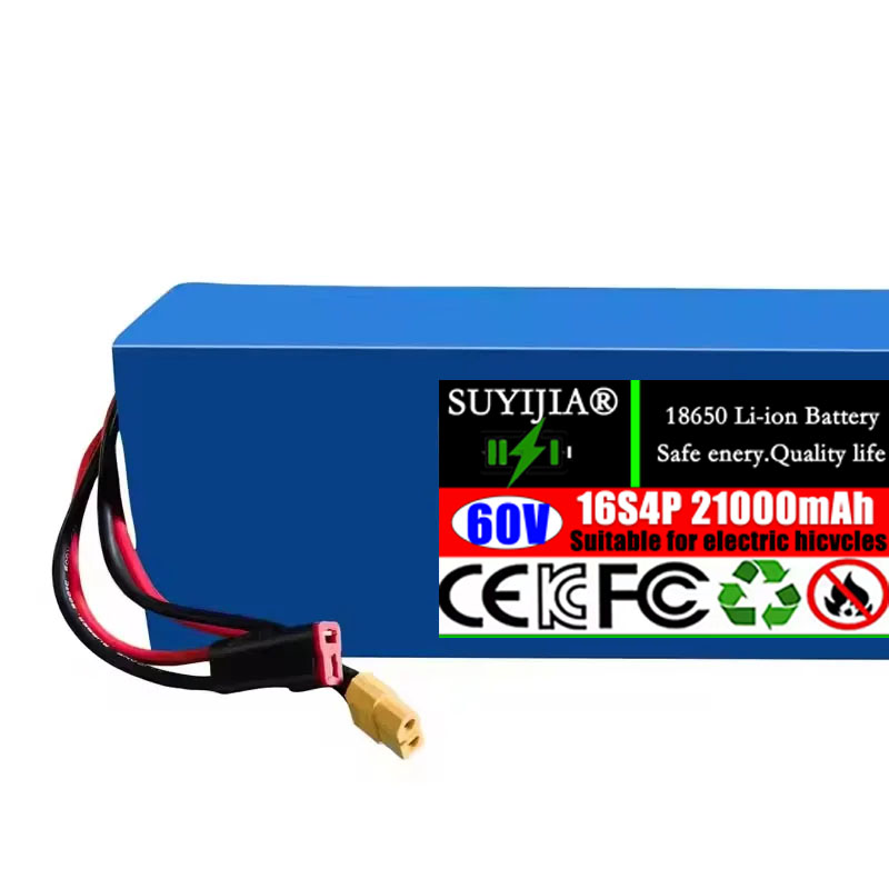 60V 21Ah Yeni 18650 16S4P 1800 - 60V 30Ah Electric Scooter Battery incelemesi ve fiyatı